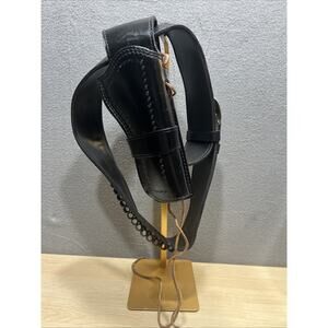Vintage Western Laredo Tex. 357 Holster Black Size M 40” Waist